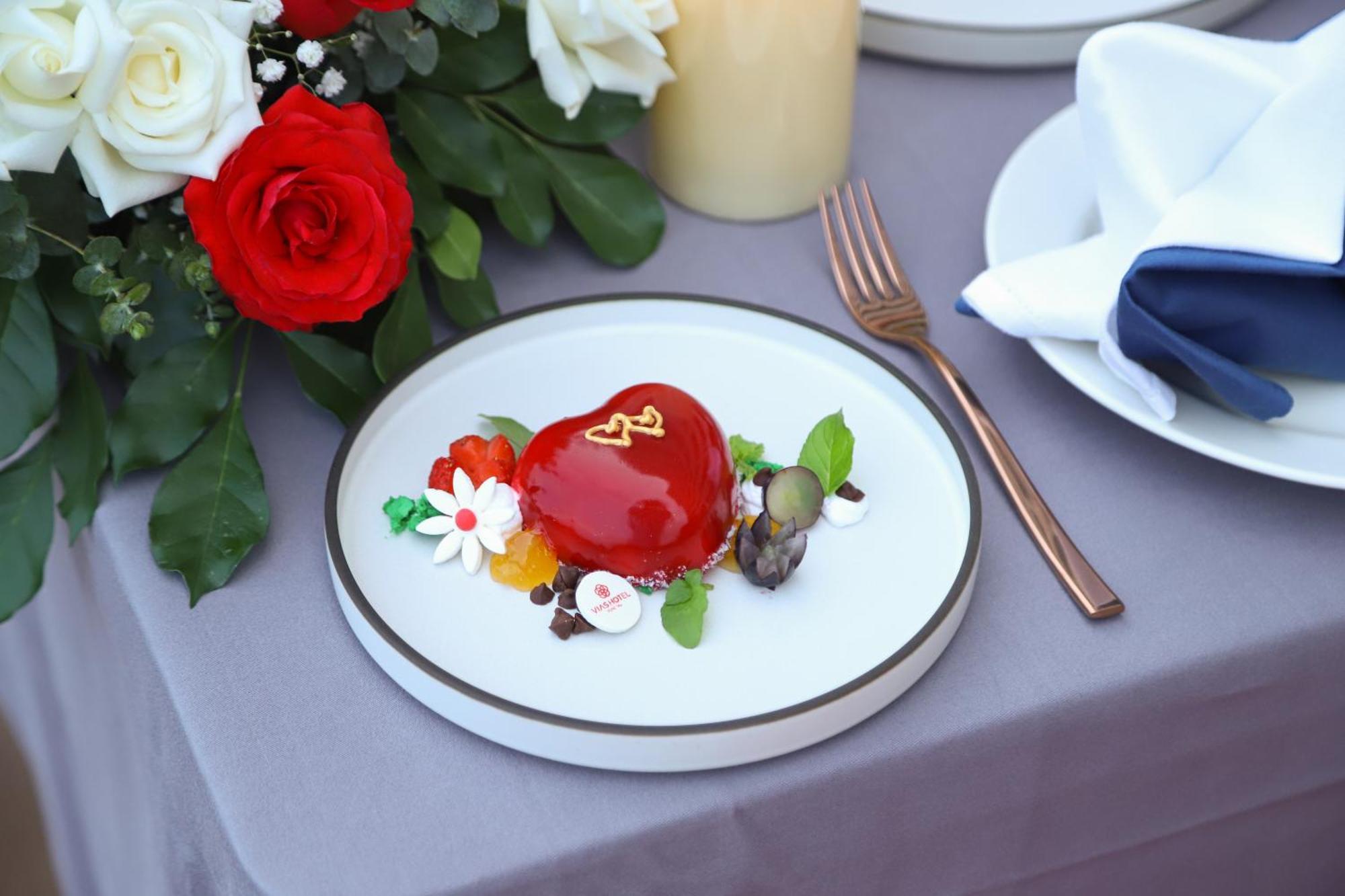 Vias Hotel Vung Tau - Transportation Included Exterior foto A heart-shaped Jell-O mold